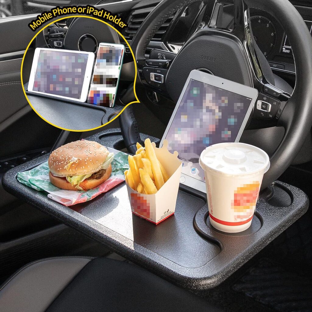 car eating table